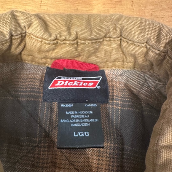Dickies Men's Camel Shirt Jacket - Picture 2 of 4
